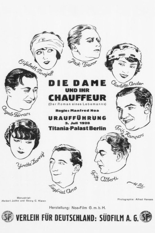 Movie poster for Die Dame und ihr Chauffeur (1928)