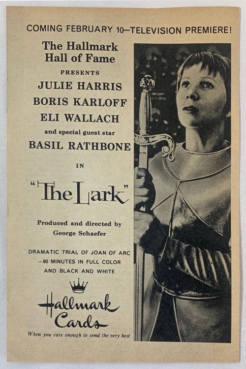 Movie poster for The Lark (1957)
