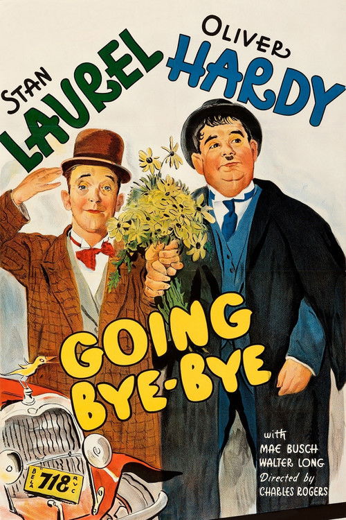 Movie poster for Going Bye-Bye! (1934)