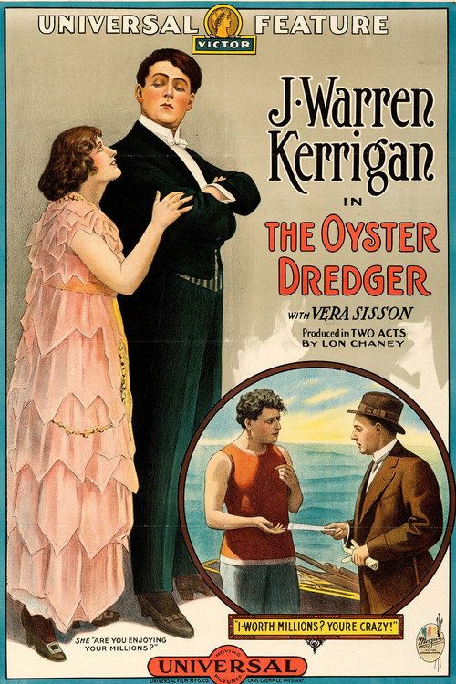 Movie poster for The Oyster Dredger (1915)