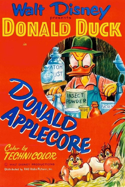 Movie poster for Donald Applecore (1952)