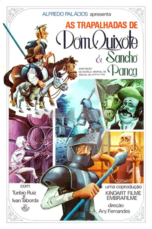 Movie poster for As Trapalhadas de Dom Quixote e Sancho Pança (1978)