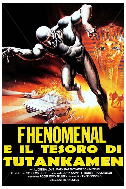 Movie poster for Fenomenal and the Treasure of Tutankamen (1968)
