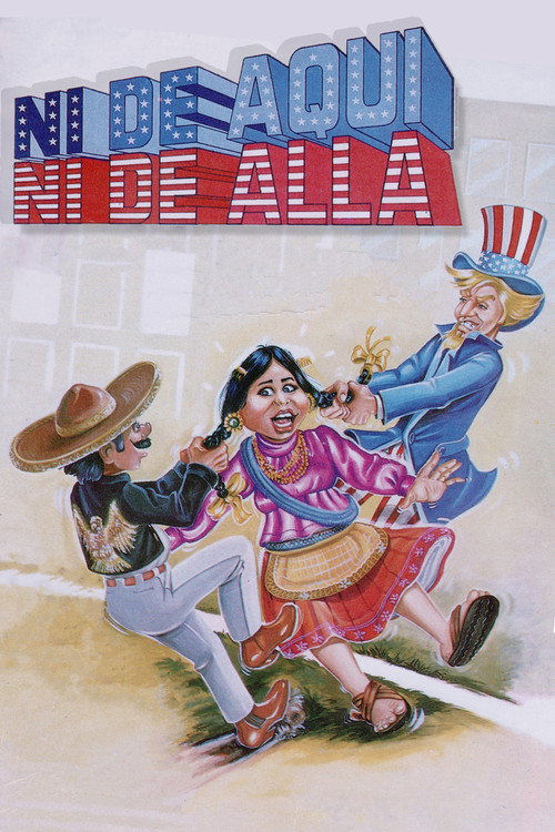 Movie poster for Ni de aquí, ni de allá (1988)