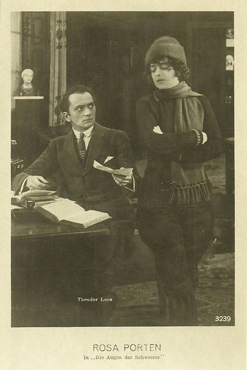 Movie poster for Die Augen der Schwester (1918)