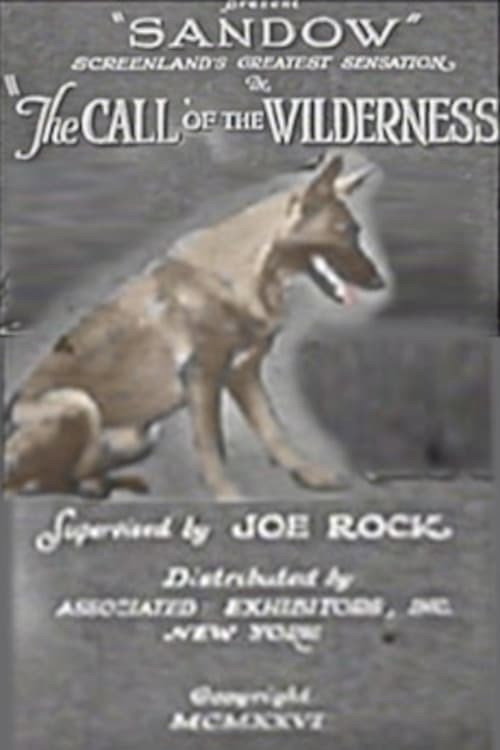 Movie poster for The Call of the Wilderness (1926)