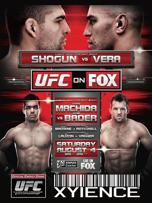 Movie poster for UFC on Fox 4: Shogun vs. Vera (2012)