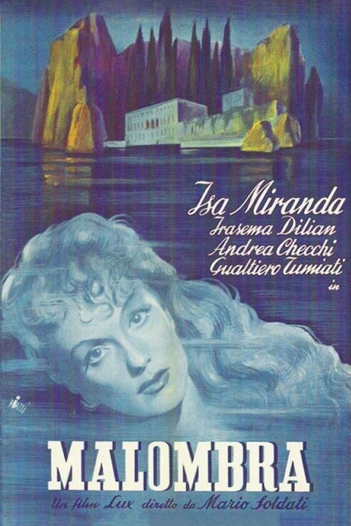 Movie poster for Malombra (1942)