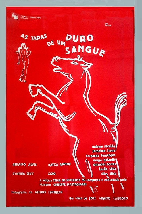 Movie poster for As Taras De Um Puro Sangue (1987)