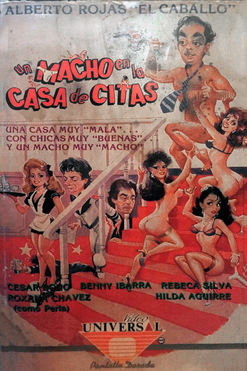 Movie poster for Un Macho en la Casa de Citas (1990)