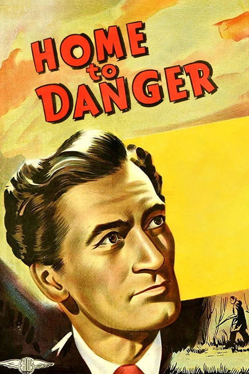Movie poster for Home to Danger (1951)