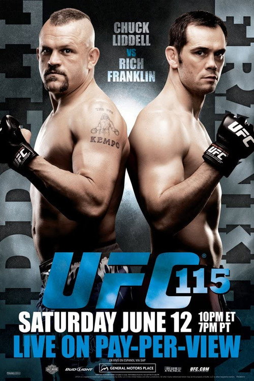 Movie poster for UFC 115: Liddell vs. Franklin (2010)