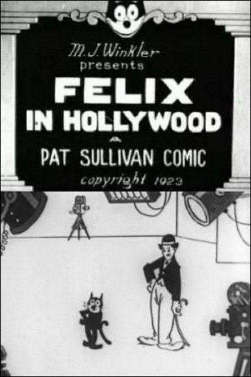Movie poster for Felix in Hollywood (1923)