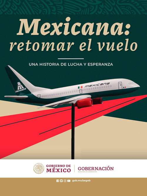 Movie poster for Mexicana: Retomar el vuelo (2023)