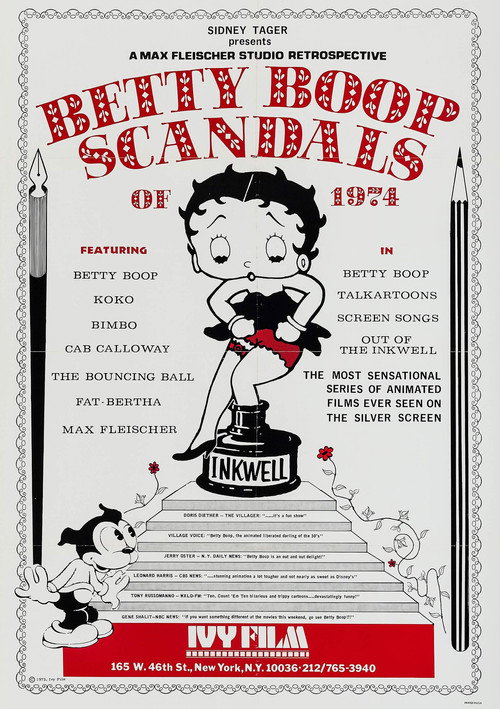 Movie poster for Betty Boop Scandals of 1974 (1973)
