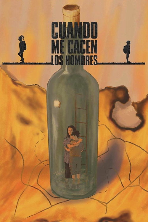Movie poster for Cuando me cacen los hombres (2023)