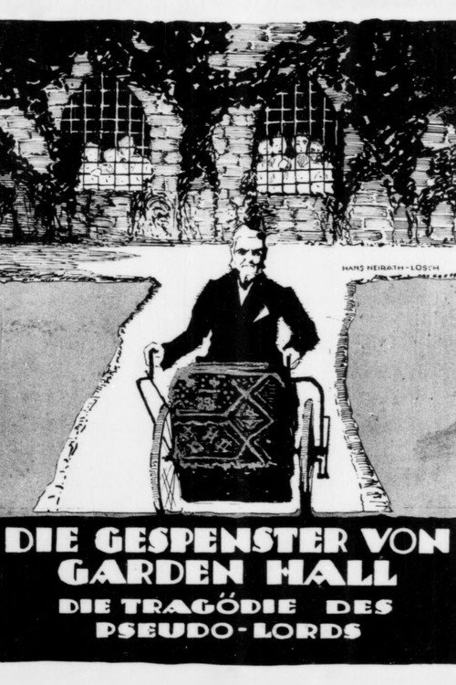 Movie poster for Die Gespenster von Garden Hall (1919)