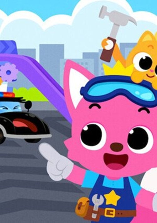 Series poster for Pinkfong Car Mechanic (2024)