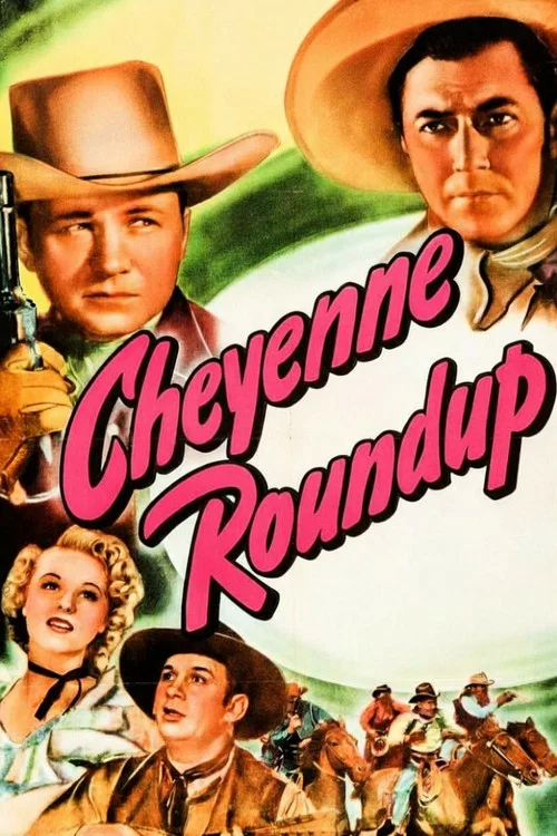 Movie poster for Cheyenne Roundup (1943)