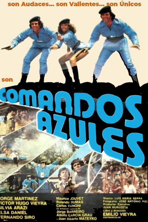 Movie poster for Comandos azules (1980)