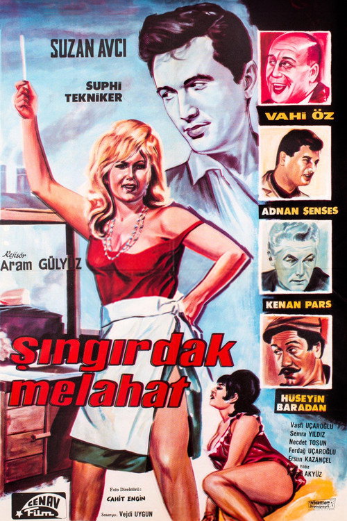 Movie poster for Şıngırdak Melahat (1965)