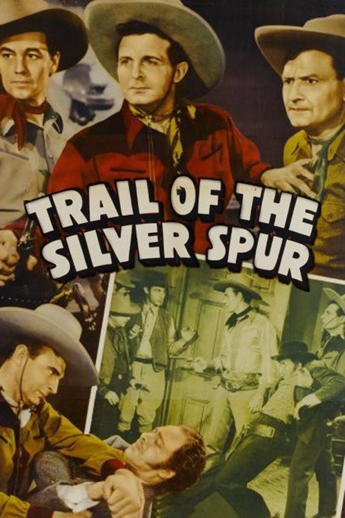 Movie poster for The Trail of the Silver Spurs (1941)