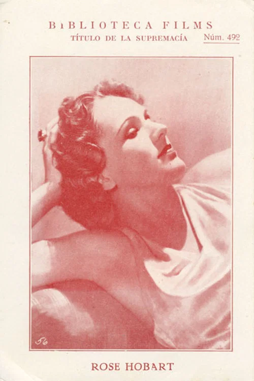 Movie poster for Rose Hobart (1936)