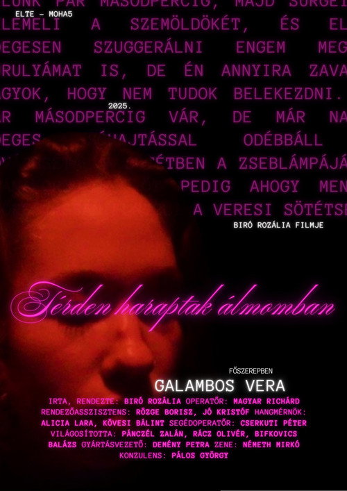 Movie poster for They have bitten me in the knees