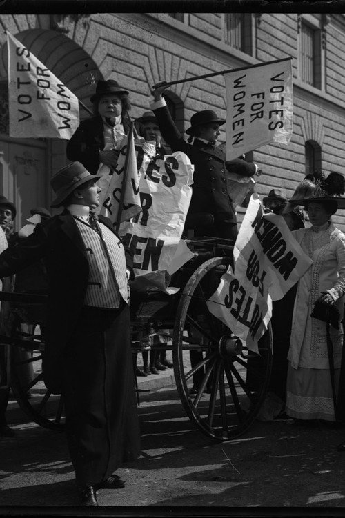 Movie poster for The Modern Suffragette (1913)
