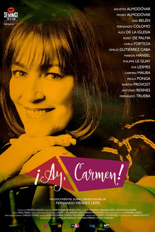 Movie poster for ¡Ay, Carmen! (2018)