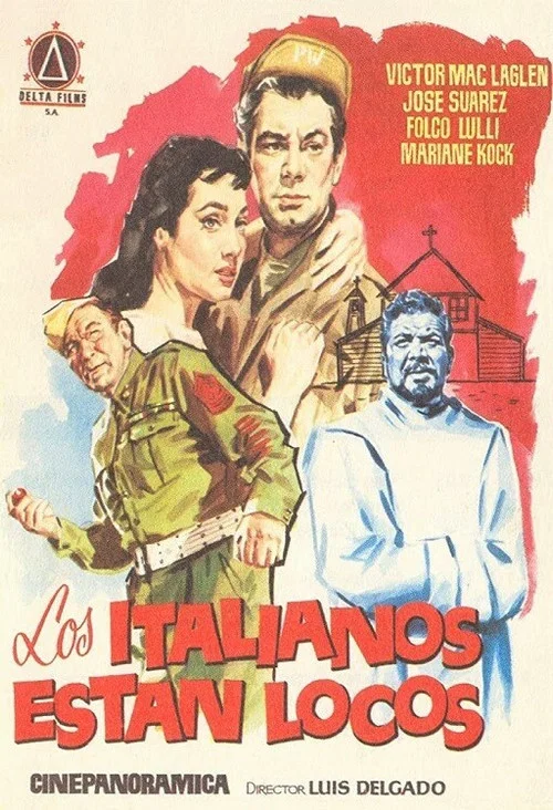 Movie poster for The Italians They Are Crazy (1958)