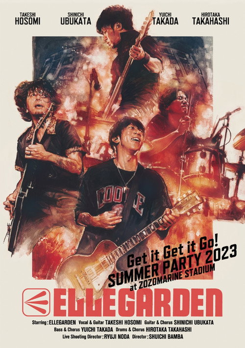 Movie poster for ELLEGARDEN「Get it Get it Go! SUMMER PARTY 2023」 (2023)