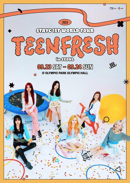 Movie poster for STAYC 1st World Tour [TEENFRESH] in Seoul (2024)