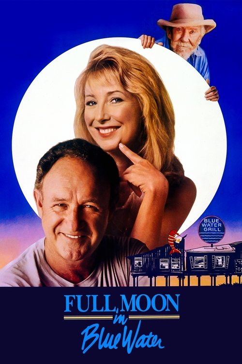 Movie poster for Full Moon in Blue Water (1988)
