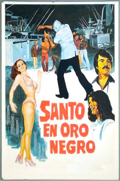 Movie poster for Night of San Juan: Santo in Black Gold (1977)