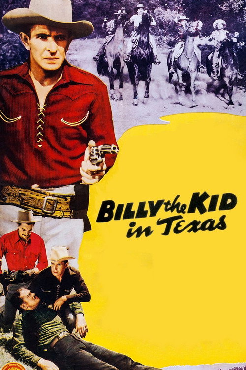Movie poster for Billy the Kid in Texas (1940)
