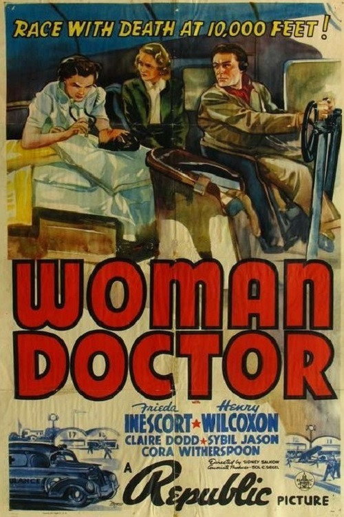Movie poster for Woman Doctor (1939)