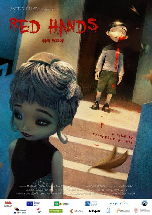 Movie poster for Red Hands (2018)