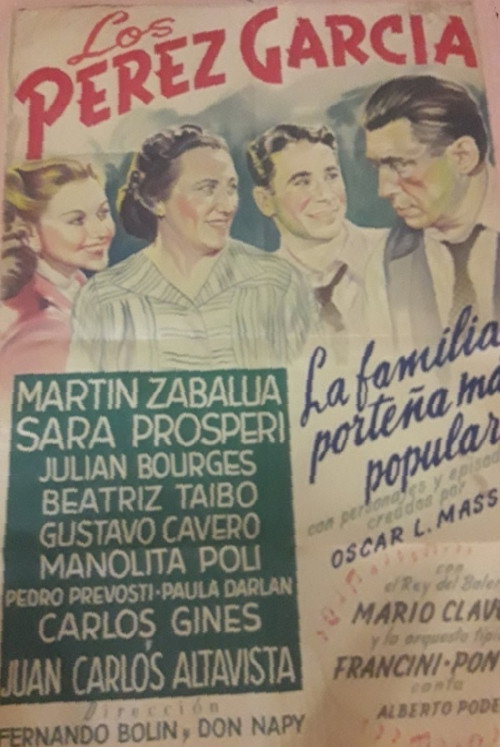 Movie poster for Los Pérez García (1950)