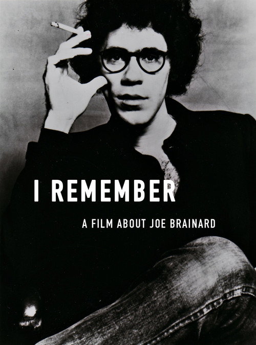 Movie poster for I Remember: A Film About Joe Brainard (2012)