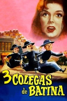 Movie poster for Três Colegas de Batina (1961)