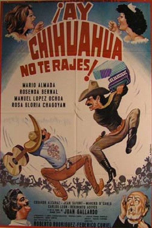 Movie poster for Ay Chihuahua no te rajes (1980)