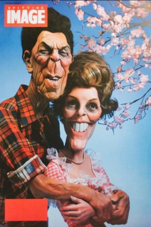 Movie poster for Spitting Image: The Ronnie & Nancy Show (1988)