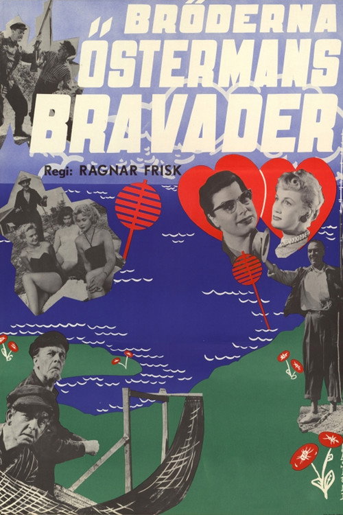 Movie poster for The Bravado of the Österman Brothers (1955)