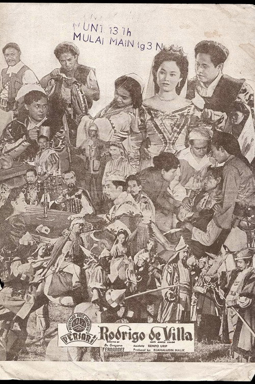 Movie poster for Rodrigo de Villa (1952)