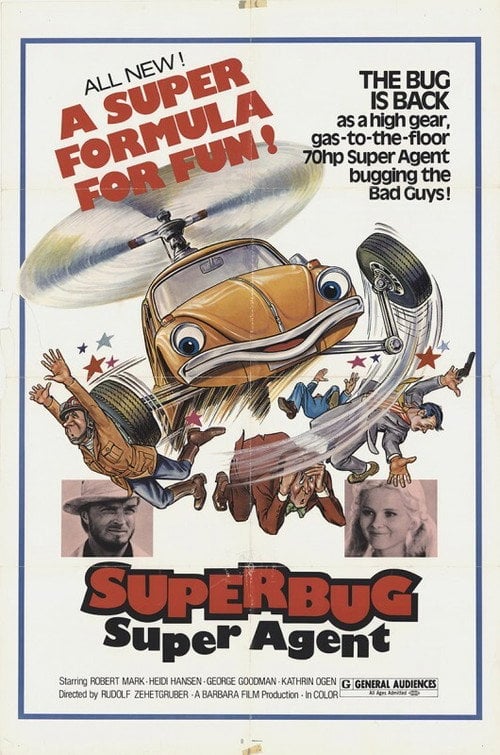 Movie poster for Superbug, Super Agent (1972)