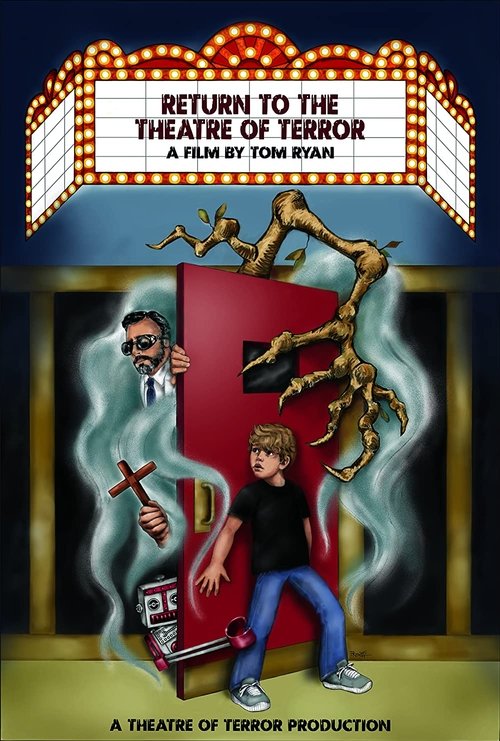 Movie poster for Return to the Theatre of Terror (2023)