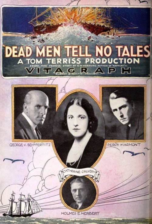 Movie poster for Dead Men Tell No Tales (1920)