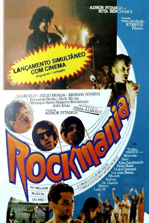 Movie poster for Rockmania (1986)