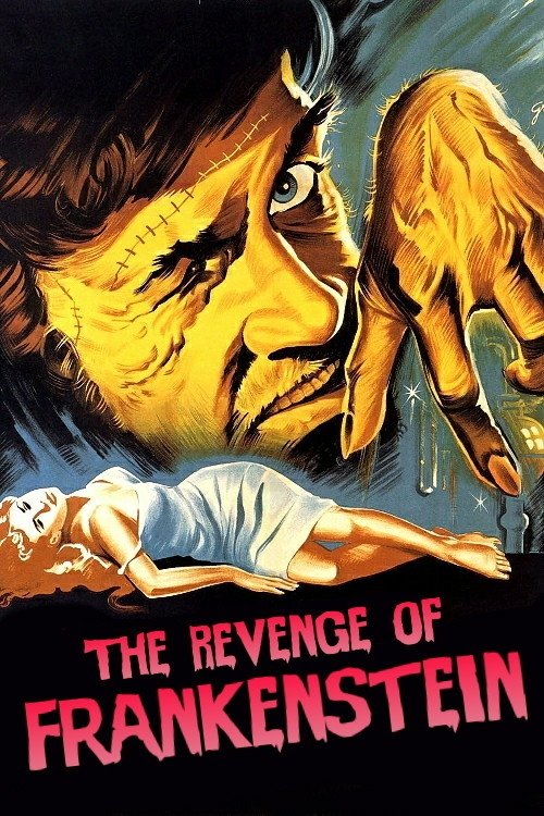 Movie poster for The Revenge of Frankenstein (1958)